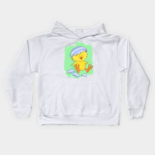 Denizko Baby Easter Chicken Kids Hoodie